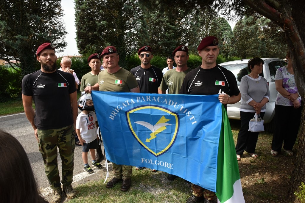 2015.06.14 - 40° Aido Grassobbio - Via Papa Giovanni XXIII  -  Paracadutisti  Val Cavallina